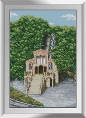 31421 Церковь в лесу. Dream Art. Набор алмазной живописи (квадратные, полная) в интернет-магазине "Я - Picasso"