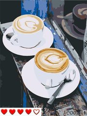 Картины по номерам "Приглашение на кофе" Барвы холст на подрамнике 40x50 см 0002П1 в интернет-магазине "Я - Picasso"