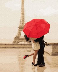 Картина за номерами "Побачення під дощем" BrushMe полотно на підрамнику 40x50см GX34597 в інтернет-магазині "Я - Picasso"