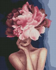 Алмазна мозаїка "Витончена квітка" BrushMe полотно на підрамнику 40x50см DBS0026 в інтернет-магазині "Я - Picasso"