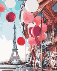 Картина за номерами "Французька карусель" ArtStory подарункова упаковка 40x50см AS0148 в інтернет-магазині "Я - Picasso"