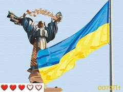 Картини за номерами "Велична Україна" Барви полотно на підрамнику 40x50 см 0072П1 в інтернет-магазині "Я - Picasso"