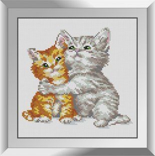 Алмазна мозаїка "Котячий обнімашкі" Dream Art в коробці 31559 в інтернет-магазині "Я - Picasso"