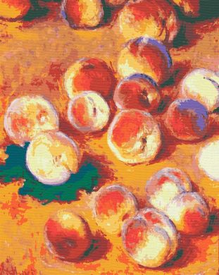 Картина за номерами "Персики. Клод Моне" полотно на підрамнику 40x50 см RB-0382 в інтернет-магазині "Я - Picasso"