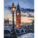 Картина за номерами "Лондон в сутінках" Ідейка полотно на підрамнику 40x50см КНО3555