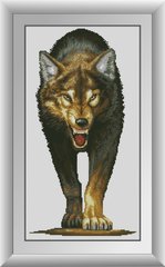 Алмазна мозаїка "Хижий вовк" Dream Art в коробці 30978 в інтернет-магазині "Я - Picasso"
