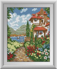 Алмазна мозаїка "Вілла біля моря" Dream Art в коробці 30598 в інтернет-магазині "Я - Picasso"