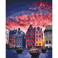 Картина за номерами "Канікули в Стокгольмі" Ідейка полотно на підрамнику 40x50см КНО3558 в інтернет-магазині "Я - Picasso"