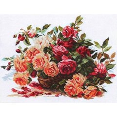 Королевские розы Набор для вышивания крестом Classic Design 8360 в интернет-магазине "Я - Picasso"