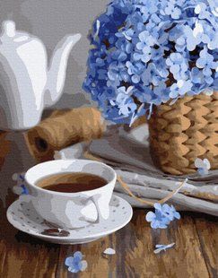 Картина по номерам для кухни - Чашечка весны 40x50 см в интернет-магазине "Я - Picasso"