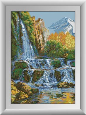 Алмазна мозаїка "Пейзаж з водоспадом" Dream Art в коробці 30115 в інтернет-магазині "Я - Picasso"
