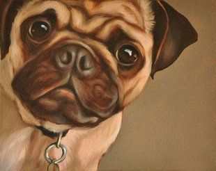 Алмазна мозаїка "Мопс" Алмазна мозаїка 30x40см DM-196 в інтернет-магазині "Я - Picasso"
