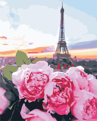 Картина по номерам - Романтика Парижа 40х50 в интернет-магазине "Я - Picasso"
