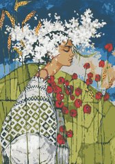 Картина по номерам "Песня полей" холст на подрамнике 28x40 см RB-0436 в интернет-магазине "Я - Picasso"