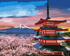 Картина за номерами "Улюблена Японія" Ідейка полотно на підрамнику 40x50см KHO2856 в інтернет-магазині "Я - Picasso"