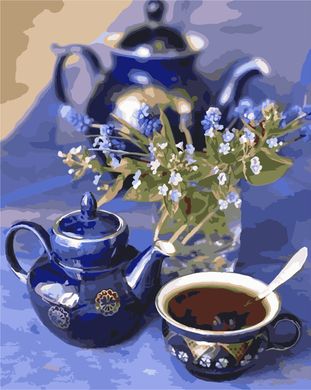 Картина за номерами "Чай" ArtStory в подарунковій коробці 40х50см AS1042 в інтернет-магазині "Я - Picasso"
