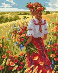 Картина по номерам "В родных полях" Идейка холст на подрамнике 40x50см KHO8448 в интернет-магазине "Я - Picasso"