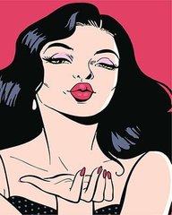Картина за номерами "Повітряний поцілунок" BrushMe полотно на підрамнику 40х50см GX9244 в інтернет-магазині "Я - Picasso"