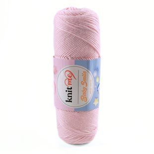 Пряжа Baby Smile/Бебі Смайл, рожевий KNS022, Knit Me