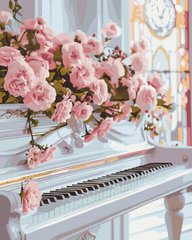 Картина по номерам "Романтическое фортепиано" BrushMe холст на подрамнике 40x50см BS54045 в интернет-магазине "Я - Picasso"