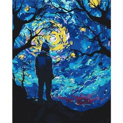 Картина по номерам "Ночное вдохновение" BrushMe холст на подрамнике 40х50см BS54006 в интернет-магазине "Я - Picasso"