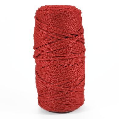 Пряжа Macrame Xl/Макраме ХЛ, красный В-430, Popyarn
