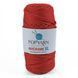 Пряжа Macrame Xl/Макраме ХЛ, красный В-430, Popyarn