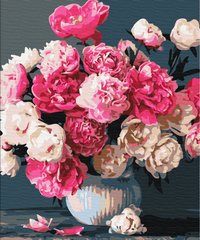 Картина за номерами "Букет рожевих радостей" BrushMe полотно на підрамнику 40x50см BS51703 в інтернет-магазині "Я - Picasso"