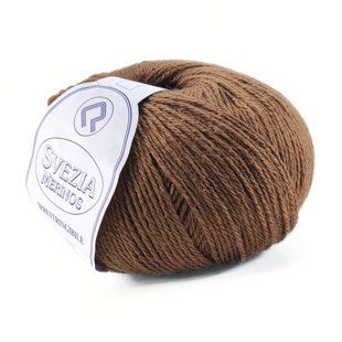 Пряжа Svezia/Швеція, коричневий 403, Campolmi