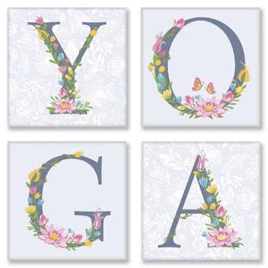 Набор для росписи по номерам - YOGA, прованс в интернет-магазине "Я - Picasso"