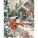 Картина за номерами "Зимова казка" Ідейка полотно на підрамнику 40x50см КНО2251