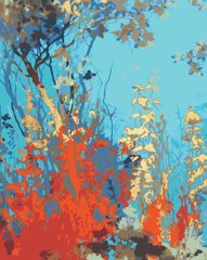 Картина по номерам "Осеннее золот0" холст на подрамнике 40x50 см RB-0777 в интернет-магазине "Я - Picasso"