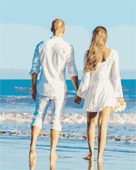 Картина за номерами "Побачення на пляжі" ArtStory подарункова упаковка 40х50см AS1050 в інтернет-магазині "Я - Picasso"