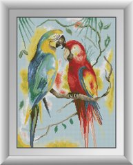Алмазна мозаїка "Папуги Ара" Dream Art в коробці 30976 в інтернет-магазині "Я - Picasso"
