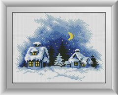 Алмазна мозаїка "Тиха зимова ніч" Dream Art в коробці 30878 в інтернет-магазині "Я - Picasso"