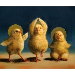 Постер "Духовные цыплята ©Lucia Heffernan" 50х60см CN5360L в интернет-магазине "Я - Picasso"