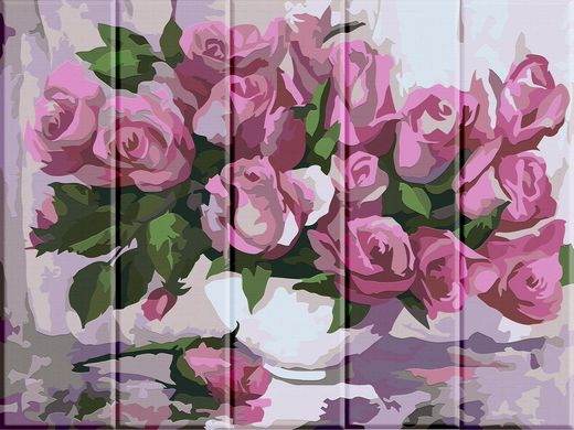 Картина за номерами на дереві "Троянди" ArtStory подарункова упаковка 30x40см ASW001 в інтернет-магазині "Я - Picasso"