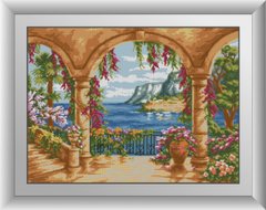 Алмазна мозаїка "Тераса біля моря" Dream Art в коробці 30734 в інтернет-магазині "Я - Picasso"