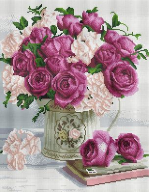 Алмазна мозаїка "Букет троянд "BrushMe 40x50см GF3998 в інтернет-магазині "Я - Picasso"