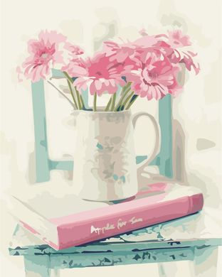 Картина за номерами "Квіткова романтика" ArtStory подарункова упаковка 40x50см AS0339 в інтернет-магазині "Я - Picasso"