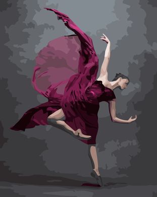 Картина по номерам - Грация балерины 40x50см в интернет-магазине "Я - Picasso"