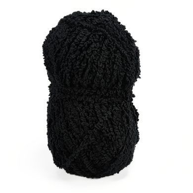 Пряжа Quzu/Кузю, черный QZ003, Lady Yarn