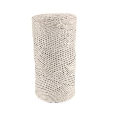 Пряжа Cotton Macrame/Котон Макраме, бежева пудра 1001/016, Hobby Trend