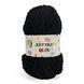 Пряжа Quzu/Кузю, черный QZ003, Lady Yarn