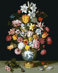 Картина за номерами " Квіткова симфонія" Ідейка полотно на підрамнику 40х50см KHO3210 в інтернет-магазині "Я - Picasso"