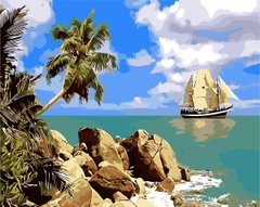 Картина за номерами "Морська подорож" ArtStory подарункова упаковка 40x50см AS0262 в інтернет-магазині "Я - Picasso"