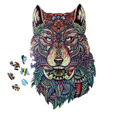 Деревянные пазлы - Волк в интернет-магазине "Я - Picasso"