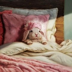 Постер "Утро кролика ©Lucia Heffernan" 40х40см CN53309M в интернет-магазине "Я - Picasso"