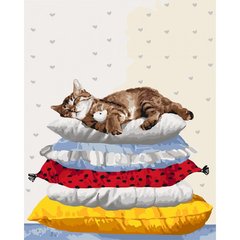 Картина за номерами "Солодкий сон 2" Ідейка полотно на підрамнику 40x50см КНО4152 в інтернет-магазині "Я - Picasso"