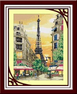 Алмазна мозаїка "Вечірній Париж" Dream Art в коробці 30207 в інтернет-магазині "Я - Picasso"